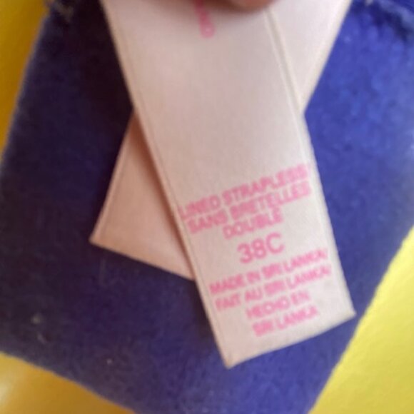 Victoria's Secret Navy Bra Size 38C - Picture 4 of 4